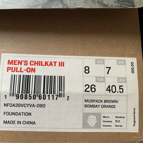 THE NORTH FACE Men’s Chilkat III Pull on Heat Seeker Insulated Warm Winter Boots - Picture 8 of 14